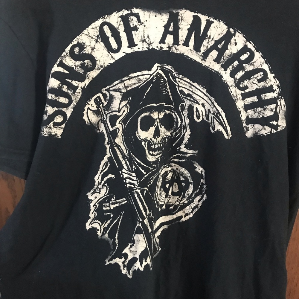 Sons of anarchy t shirt mens large